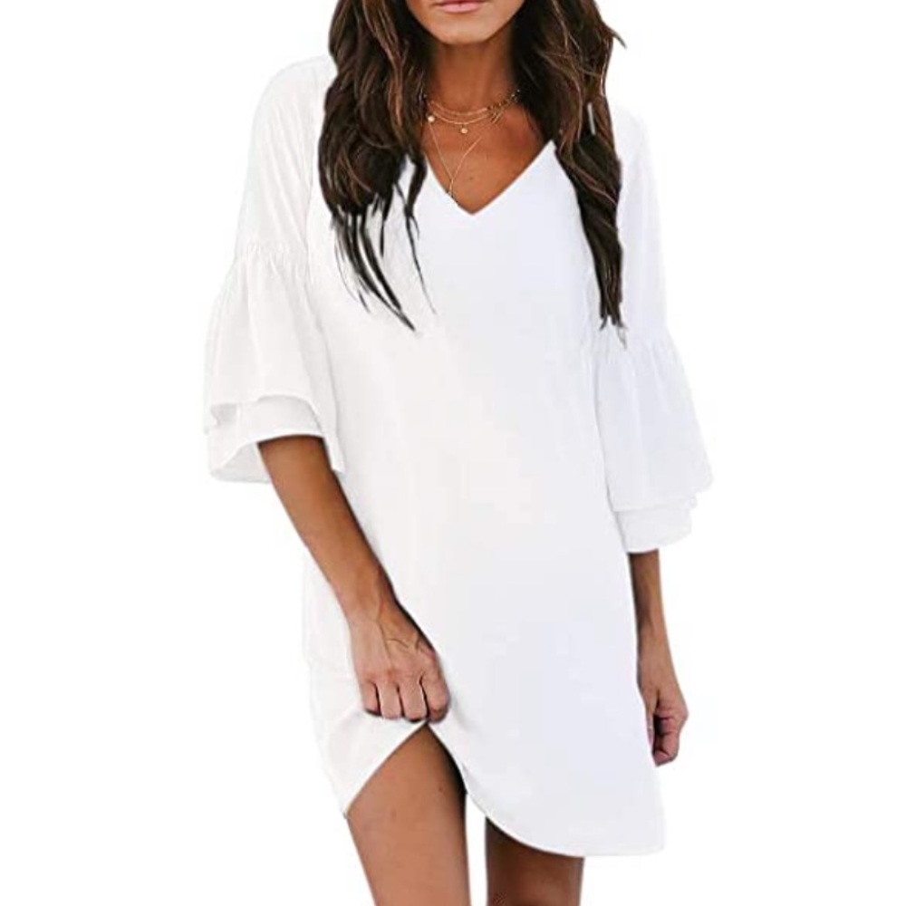 Belongsci White Dress